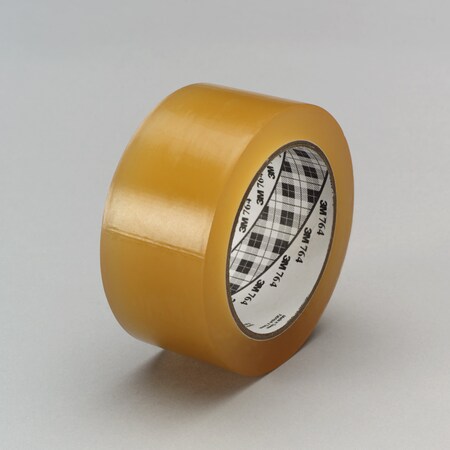 3M General Purpose Vinyl Tape 764, Transparent, 49 In X 36 Yd, 5 Mil, Plastic Core 7010374595